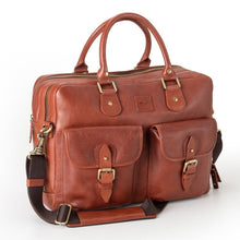Load image into Gallery viewer, London Leather Briefcase
